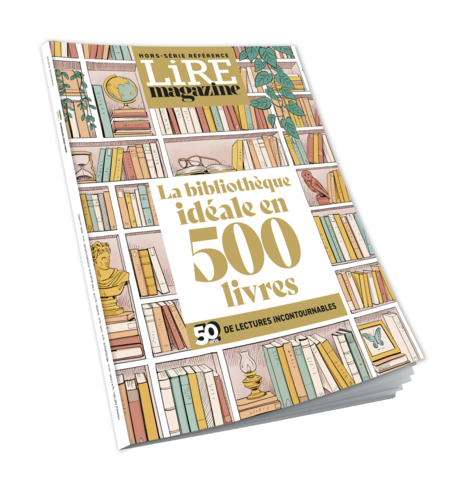 couverture de : La biblioth&egrave;que id&eacute;ale en 500 livres